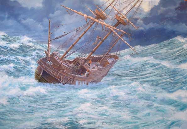 The ship was shroudly shaken
by Dr. Mike Haywood